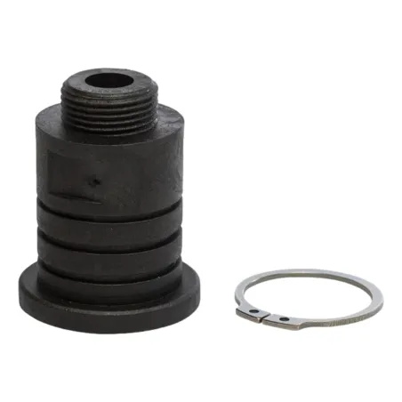 Cloche noire + adaptateur. + vanne à bille + clips NW 400