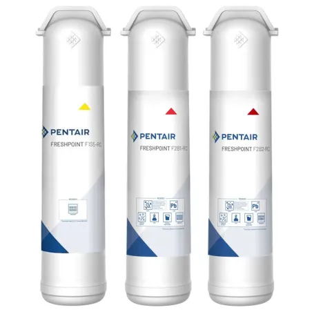 Lot de 3 cartouches de remplacement pour filtre Pentair Freshpoint F2000-B2B et F2000-B2M à 3 étapes