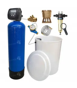 Adoucisseur d'eau bi bloc 225L Clack WS200 complet