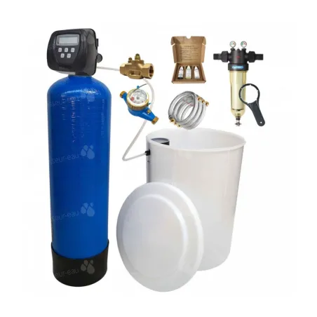 Adoucisseur d'eau bi bloc 225L Clack WS200 complet
