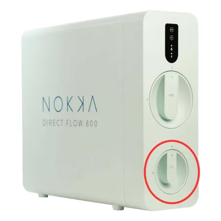 Cartouche combiné sédiment et charbon actif pour osmoseur Nokka 800 GPD à flux direct
