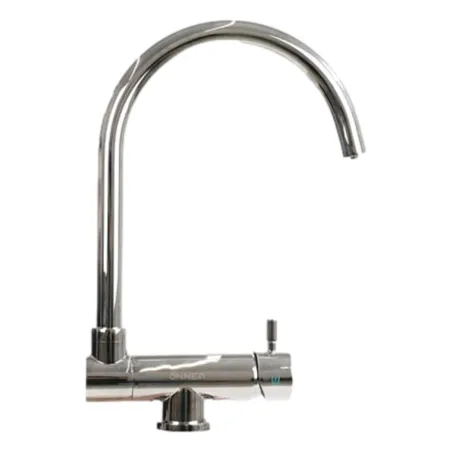 Robinet de cuisine mitigeur 3 voies Dion chrome avec bec pivotant pliable