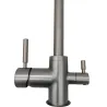 Robinet de cuisine mitigeur 3 voies ESLA nickel