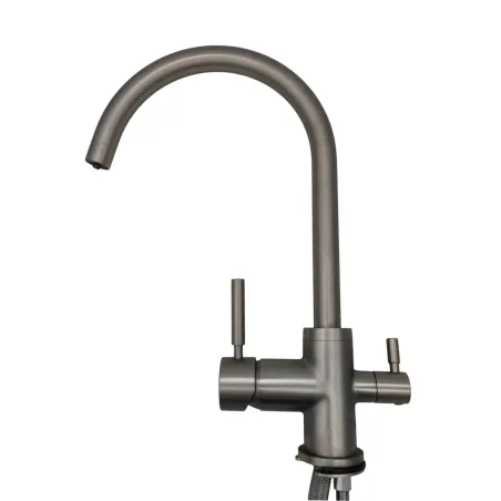 Robinet de cuisine mitigeur 3 voies ESLA nickel