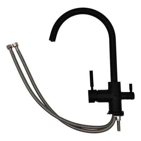 Robinet de cuisine mitigeur 3 voies ESLA noir