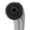 Robinet de cuisine mitigeur 3 voies Dion chrome avec bec pivotant pliable