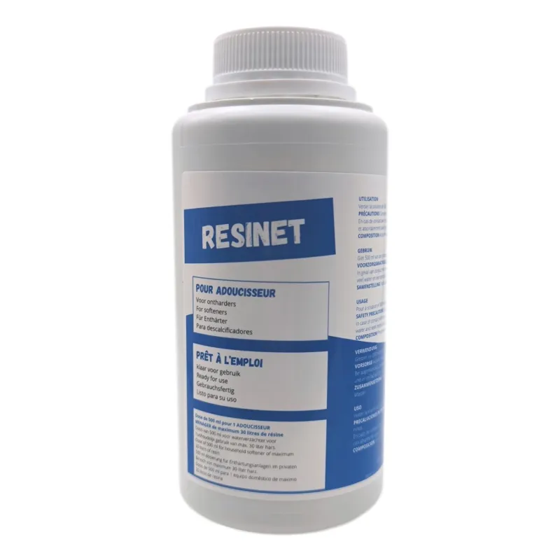Nettoyant résine pour adoucisseur d'eau