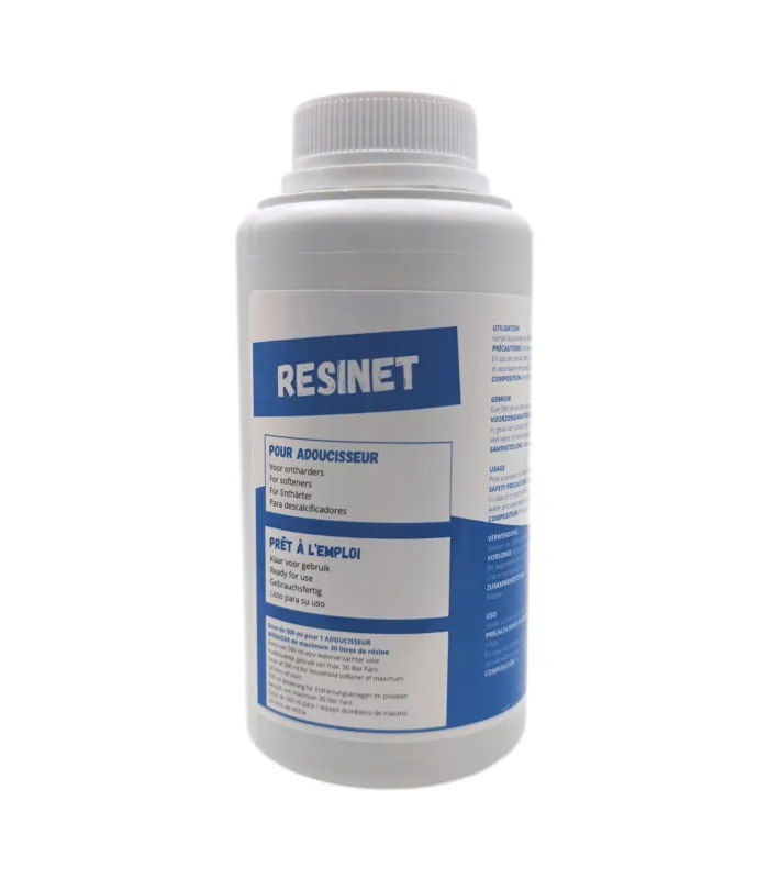 Nettoyant résine pour adoucisseur d'eau
