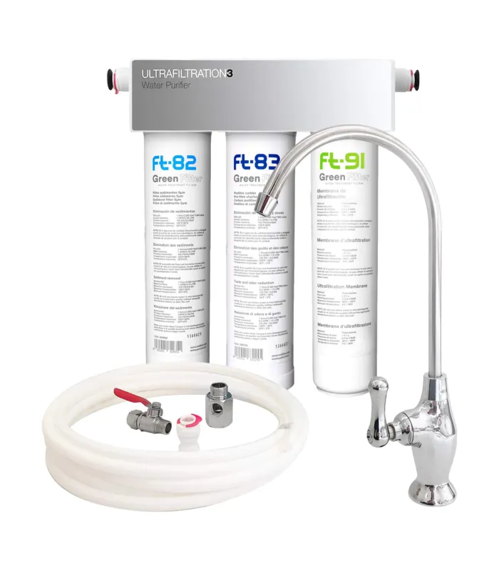 Filtro sottolavello Trio UF FT82 sedimenti FT83 carbone attivo FT91 ultra filtrazione