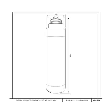 Filtro sottolavello Trio UF FT82 sedimenti FT83 carbone attivo FT91 ultra filtrazione