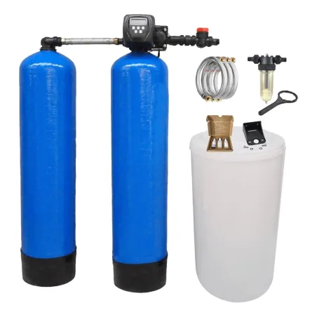 Adoucisseur d'eau duplex 2x225L Clack WS1TT complet