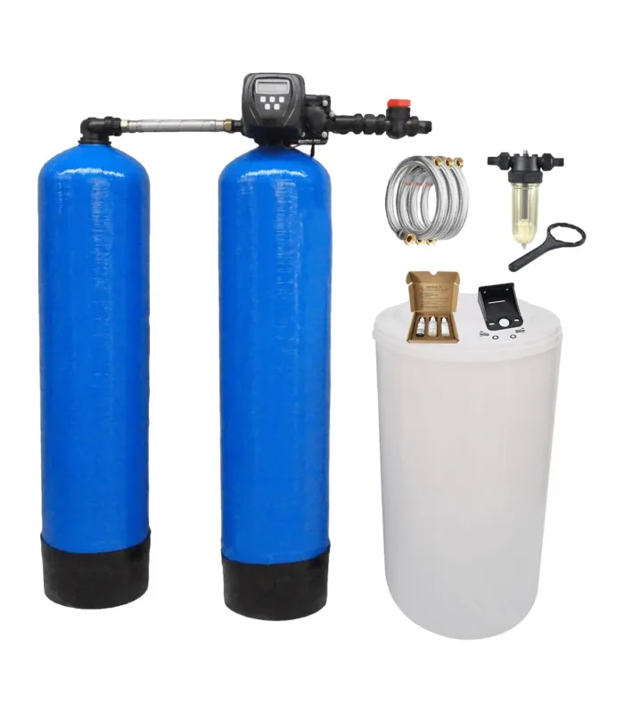 Adoucisseur d'eau duplex 2x225L Clack WS1TT complet