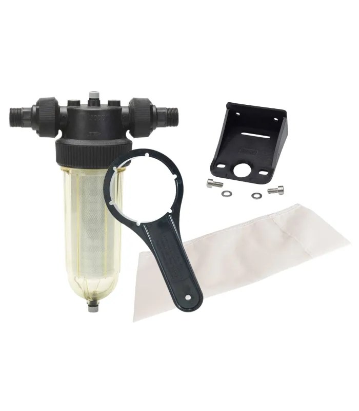 Kit Filtre à tamis Cintropur NW25 1" + équerre murale + 1 tamis lavable 80µm