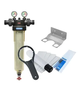 Kit Filtre à tamis Cintropur NW400 1"1/2 + équerre murale + 5 tamis filtrants 25µm