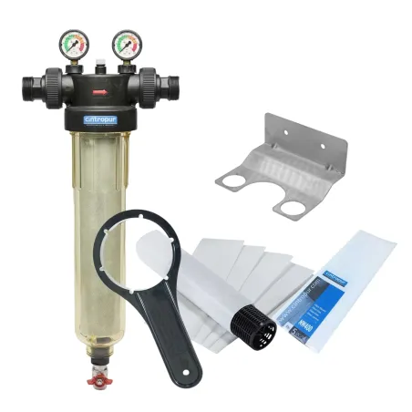 Kit Filtre à tamis Cintropur NW400 1"1/2 + équerre murale + 5 tamis filtrants 25µm