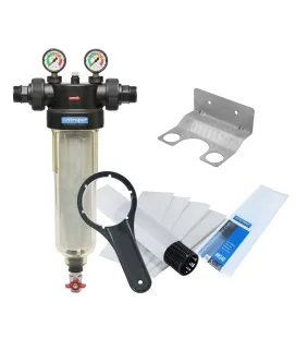 Kit Filtre à tamis Cintropur NW340 1"1/4 + fixation murale + 5 tamis filtrants 25µm