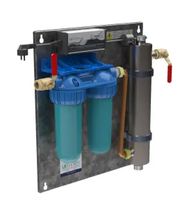 Stérilisateur UV eau potable UVGermi UVFILTER W48 - Double filtration