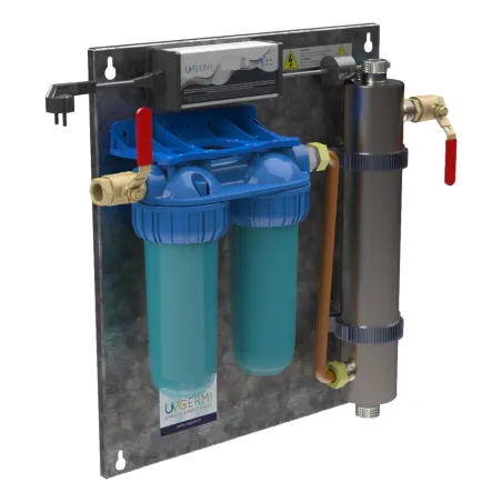 Stérilisateur UV eau potable UVGermi UVFILTER W48 - Double filtration