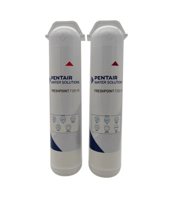 Lot de 2 cartouches de remplacement F2B2-RC2 CTO et COV pour filtre Pentair Frespoint Pfas à 2 et 3 étapes