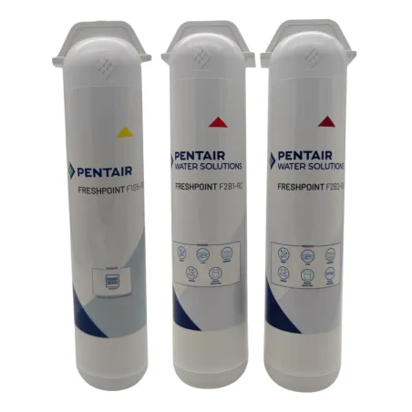Lot de 3 cartouches de remplacement pour filtre Pentair Freshpoint F2000-B2B et F2000-B2M à 3 étapes
