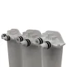 Lot de 3 cartouches de remplacement pour filtre Pentair Freshpoint F2000-B2B et F2000-B2M à 3 étapes