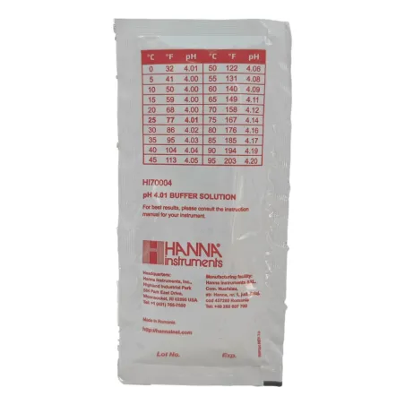 Sachet De Solution Tampon Ph 4 Pour Stylo Ph