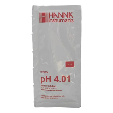 Sachet De Solution Tampon Ph 4 Pour Stylo Ph