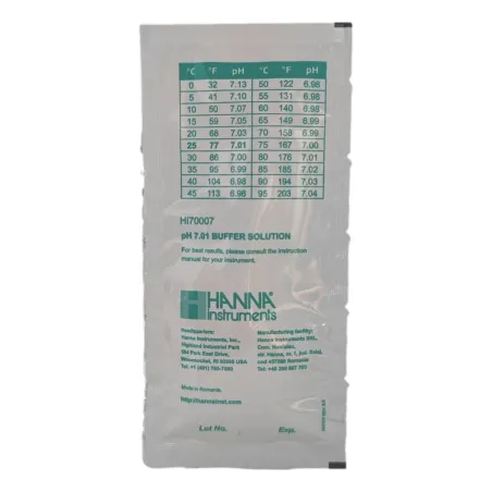 Sachet De Solution Tampon Ph 7 Pour Stylo Ph