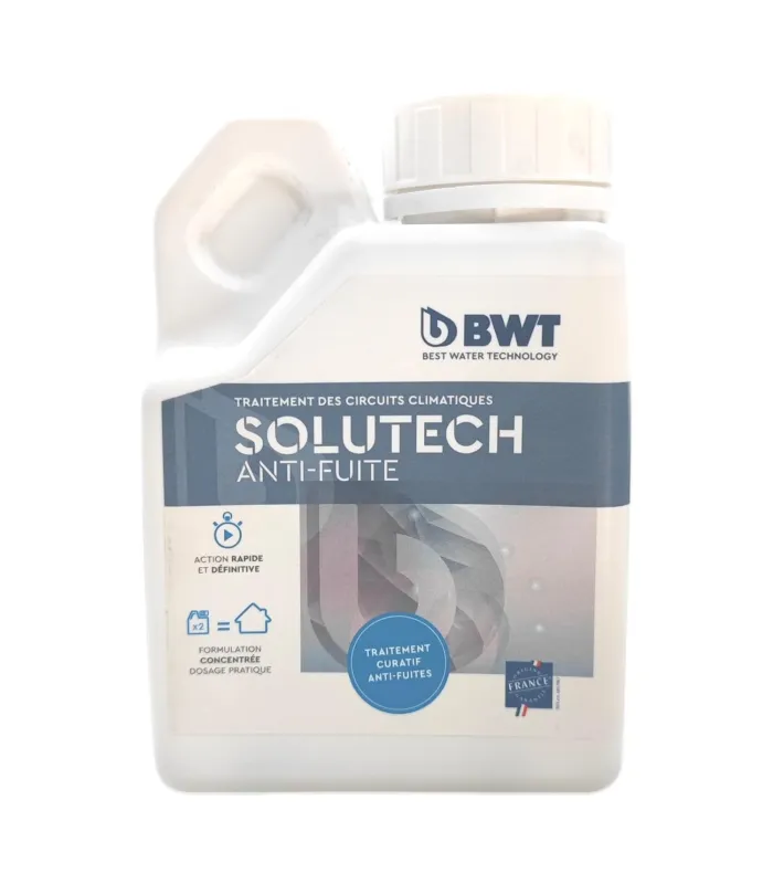 BWT SoluTech anti-fuite - Anti-fuite circuit de chauffage - Bidon de 500 ML