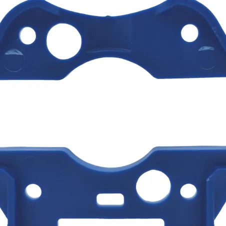 Equerre de fixation pour porte filtre simple 9"3/4 + 2 vis