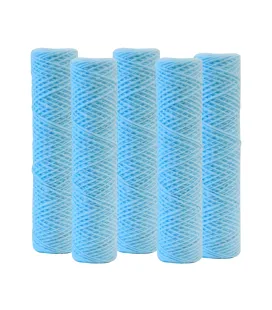 Lot de 5 cartouches bobinées 9"3/4 - 20µm avec traitement bactéricide