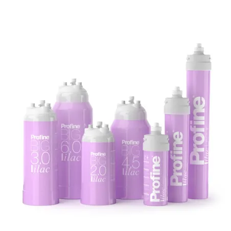 Filtre à eau Profine LILAC Big 4.5 - Filtre Anti Calcaire + Charbon Actif Ions Argent et Sédiments 0.5 microns