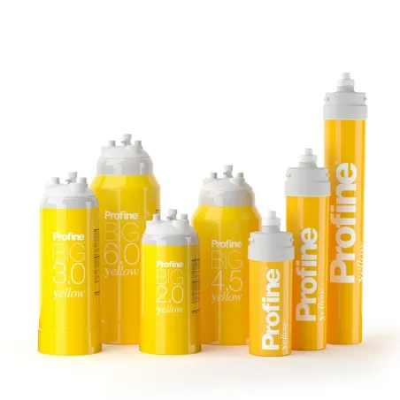 Filtre à eau Profine YELLOW 3.0 - Filtre Déminéralisant 0 ppm + Sédiments 5 microns