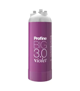 Filtre à eau Profine VIOLET Big 3.0 - Filtre Anti Calcaire + Charbon Actif Ions Argent et Sédiments 0.5 microns