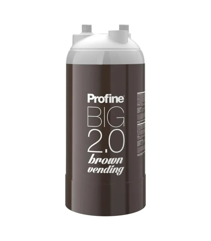 Filtre à eau Profine VENDING BROWN Big 2.0 - Cartouche de Filtre Anti Calcaire - Réduction de la Dureté + 0.5 microns