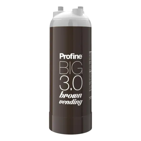 Filtre à eau Profine VENDING BROWN Big 3.0 - Cartouche de Filtre Anti Calcaire - Réduction de la Dureté + 0.5 microns
