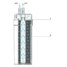 Filtre à eau Profine VENDING SILVER Mini- Filtration Bactériostatique Charbon Actif ions argent et Sédiments 0.5 microns