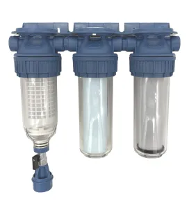 Station de filtration eau de pluie BWT Triplex PURESKY - Filtre récuperateur eau de pluie