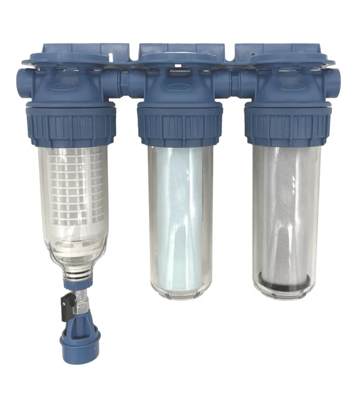 Station de filtration eau de pluie BWT Triplex PURESKY - Filtre récuperateur eau de pluie
