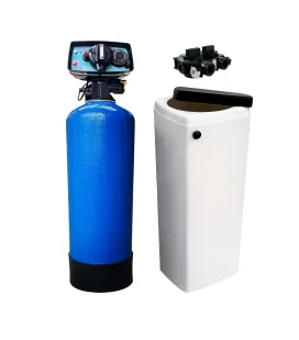 Adoucisseur d'eau bi bloc 25L Fleck 5600 volumétrique mécanique