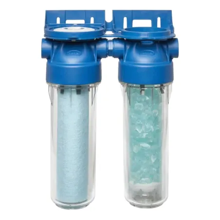 Station anti tartre et anti sédiments - Filtre duplex 4 en 1 BWT PUREPHOS 25 µm