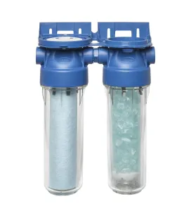 Station anti tartre et anti sédiments - Filtre duplex 4 en 1 BWT PUREPHOS 25 µm