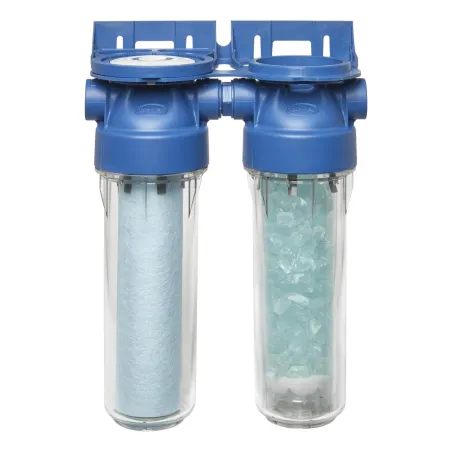 Station anti tartre et anti sédiments - Filtre duplex 4 en 1 BWT PUREPHOS 25 µm