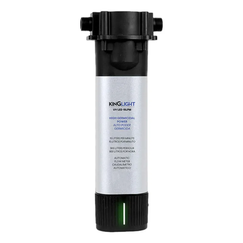 Stérilisateur UV eau 15L/min avec détecteur de débit