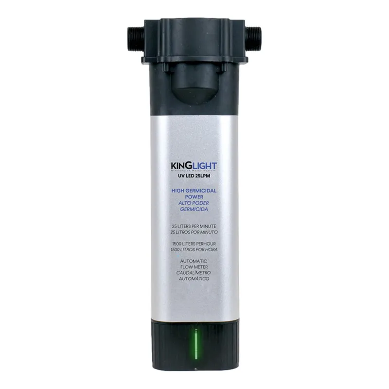 Stérilisateur UV eau 25L/min avec détecteur de débit