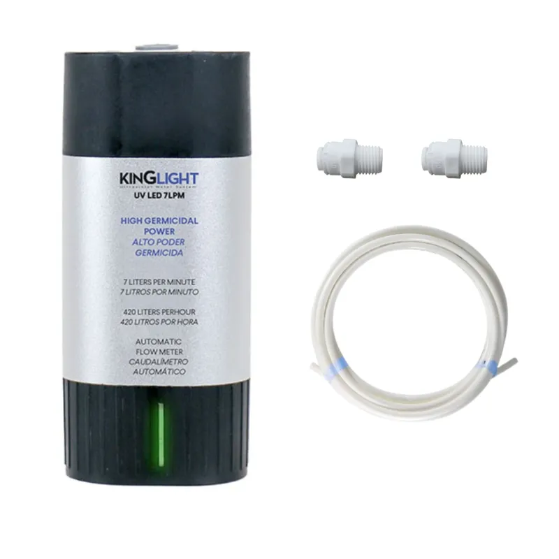 Stérilisateur UV eau 7L/min avec détecteur de débit