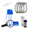 Adoucisseur d'eau sans électricité KUBE 17L Vanne Volumétrique Mécanique - Complet avec accessoires