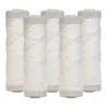 Lot de 5 cartouches bobinées 9''3/4 - 20µm avec charbon actif de noix de coco