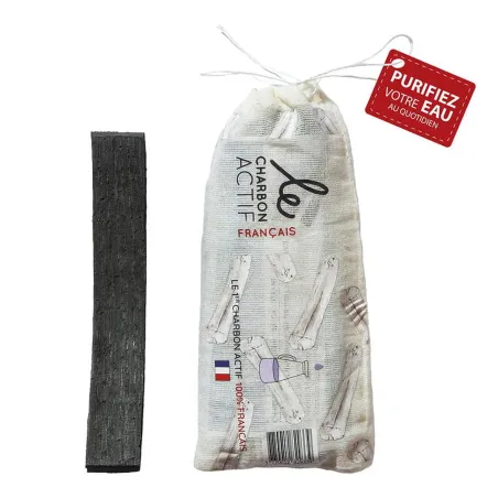 Bâton filtrant au charbon végétal français