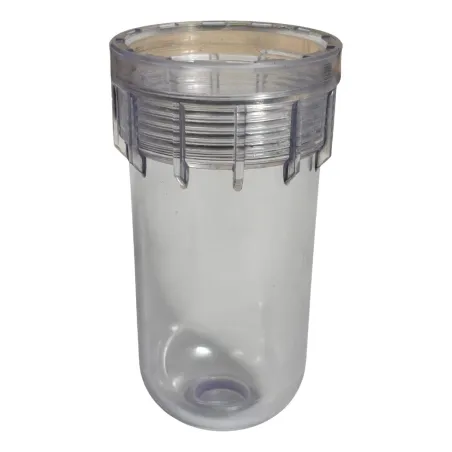 Vaso de repuesto roscado para filtro compacto y dosificador de polifosfato